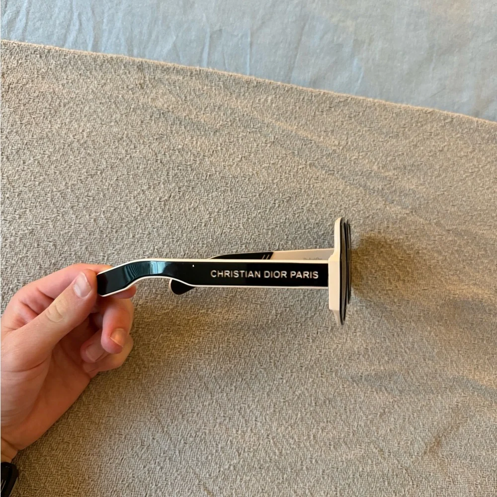 Dior Black and White Sunglasses - Picture 3 of 6